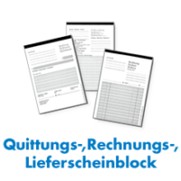 Quittungsblock, Rechnungsblock, Lieferscheinblock, Quittungsblock Schweiz – Block jetzt online kaufen!