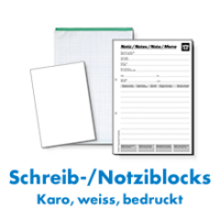 Schreibblock, Notizblock, Notizblock A5 – jetzt bestellen im Schweizer Onlineshop für Büromaterialien!
