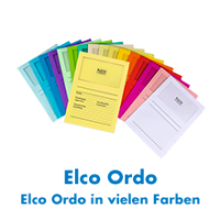 Elco Ordo, Sammelmappe, Organisationsmappen, farbig sortiert, Büromaterial Schweiz, Büroartikel